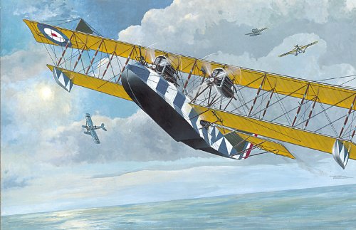 Amazon.com: Roden Felixstowe F.2A British Flying Boat Airplane